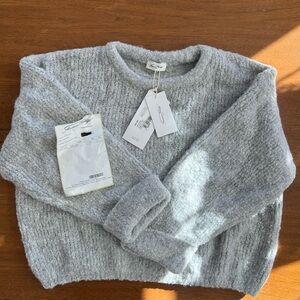 NWT American Vintage Zolly Jumper Sweater - Heather Grey M/L